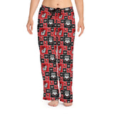 Comfortable Women's Pajama Pants with Playful Bulldog Design, Loungewear, Sleep Set, Gifts for Dog Lovers, Relaxation Essentials