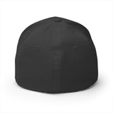 Embroidered Closed-Back Cap, Just a Girl Hat, Structured Baseball Cap, Dad Hat, Embroidered Cap for Women, Distressed Baseball Cap
