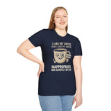 Inappropriate & Slightly Bitter Coffee Humor Tee