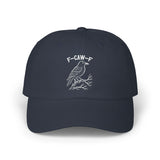 F-Caw-F Classic Dad Cap - Stylish Casual Hat for Bird Lovers