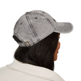 I Heart Red Flags Cap | Vintage Washed Embroidered Hat