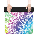 Colorful Mandala Pattern Yoga Mat | Rubber Yoga Mat