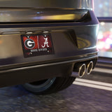 House Divided Georgia vs Alabama Vanity Plate | Split Team License Tag