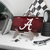Alabama Vanity License Plate, Crimson Tide Inspired Car Tag, Aluminum Novelty Plate, Alabama Fan Gift