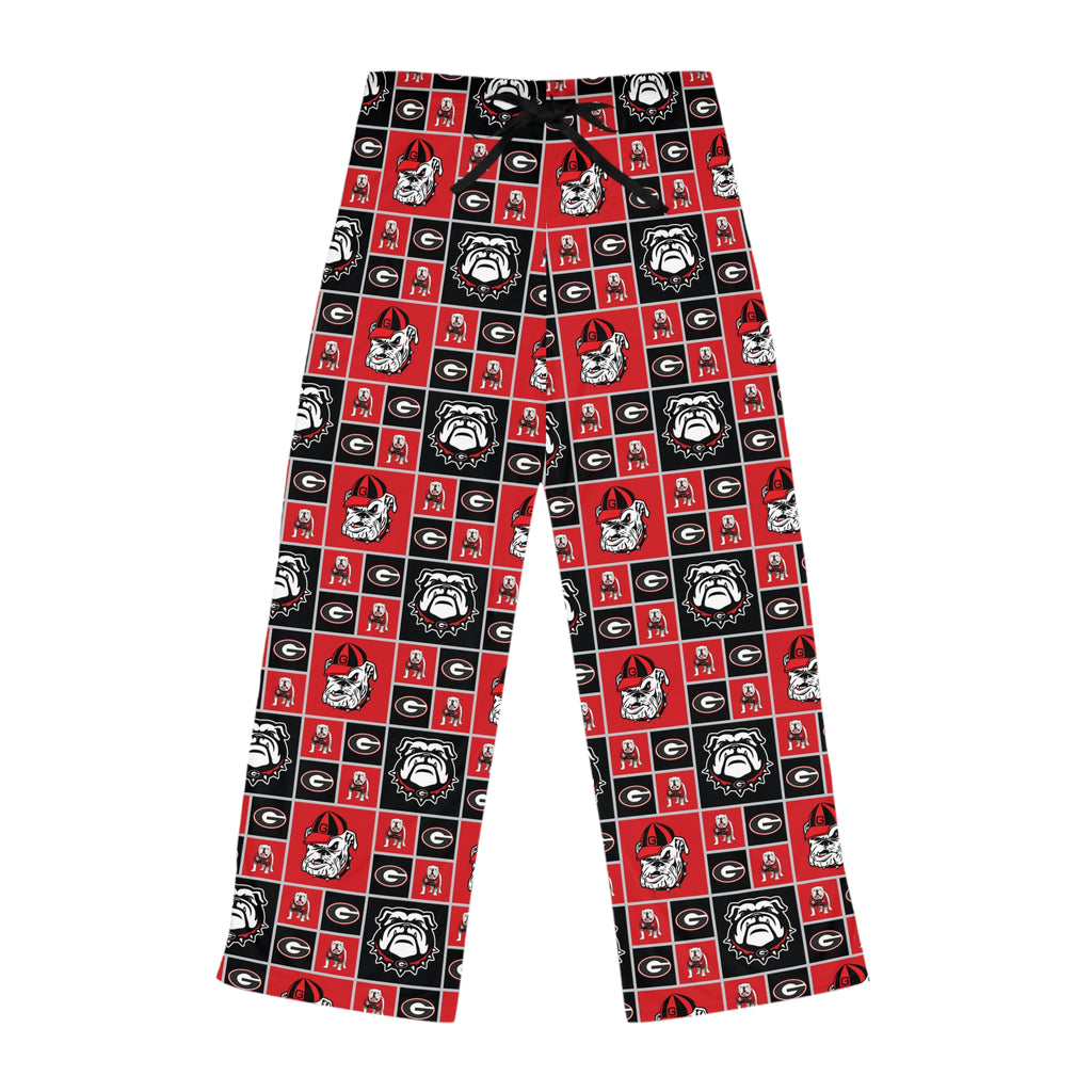 Comfortable Women's Pajama Pants with Playful Bulldog Design, Loungewear, Sleep Set, Gifts for Dog Lovers, Relaxation Essentials